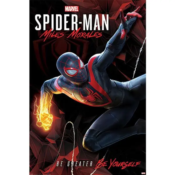 Maxi poster Pyramid di Spider-Man Miles Morales da sessantuno per novantuno centimetri