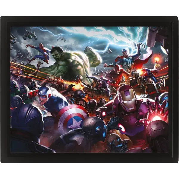 Pyramid International — Poster 3D Avengers Assemble
