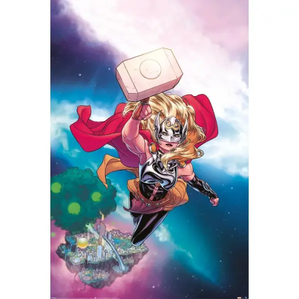Maxi poster Pyramid di Mighty Thor Jane Foster formato sessantuno per novantuno