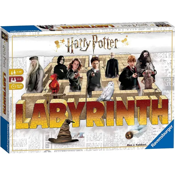 Scatola del gioco da tavolo Ravensburger Labyrinth in versione Harry Potter