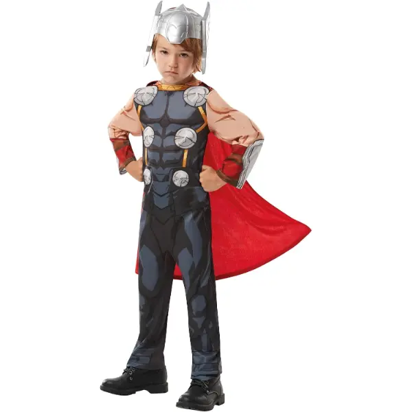 Costume classico Rubies di Thor per bambini con mantello