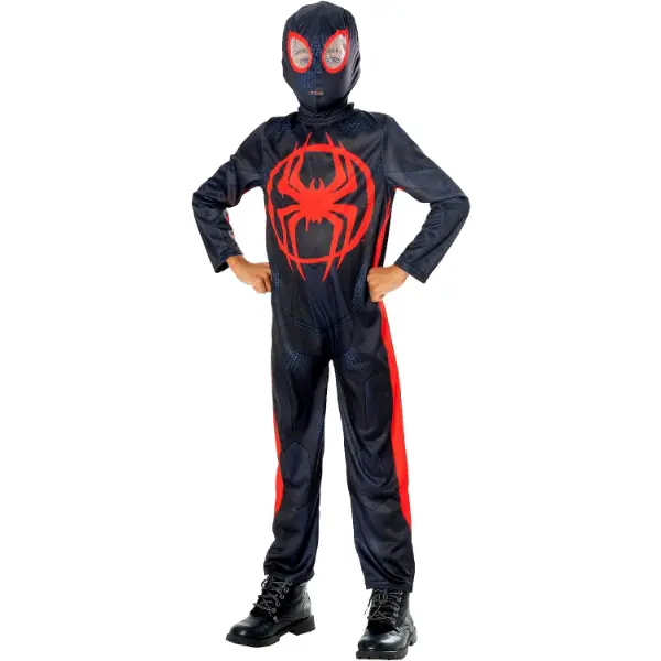 Costume Rubies di Miles Morales in versione Spider Verse con tuta stampata
