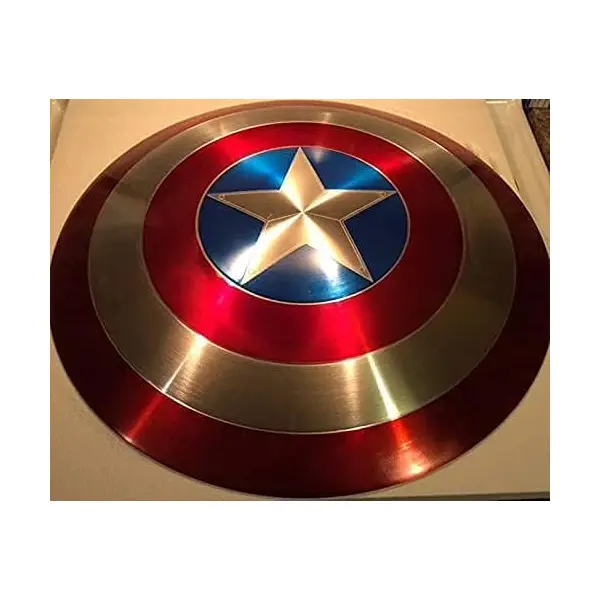 Replica in metallo dello scudo di Capitan America da The Falcon and the Winter Soldier