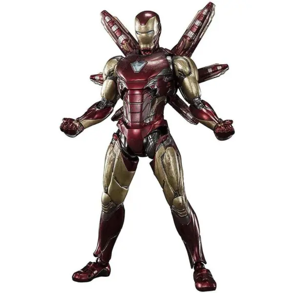 Figura S H Figuarts di Iron Man Mark LXXXV in edizione Final Battle