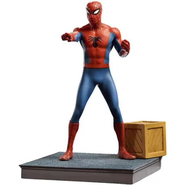 Statua da ventuno centimetri di Spider-Man nella versione della serie animata degli anni sessanta