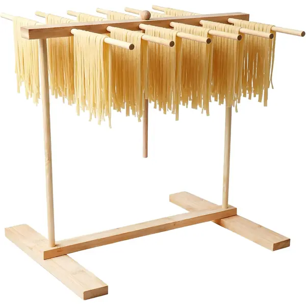Stendipasta 12 bracci pieghevole per pasta fresca fatta in casa