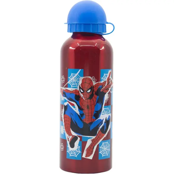 Borraccia originale Stor Marvel Spiderman in alluminio da cinquecentotrenta millilitri