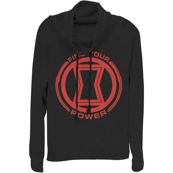 Marvel — T-shirt Potenza della Vedova Nera, taglio donna