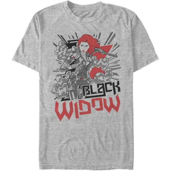 Marvel — T-shirt Tonalità Vedova Nera, taglio uomo