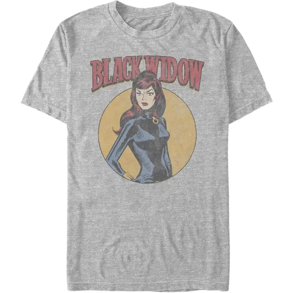 Marvel — T-shirt Vedova Nera, taglio uomo