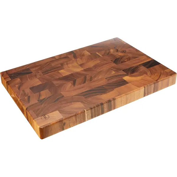 Tagliere in faggio montato a testa di legno