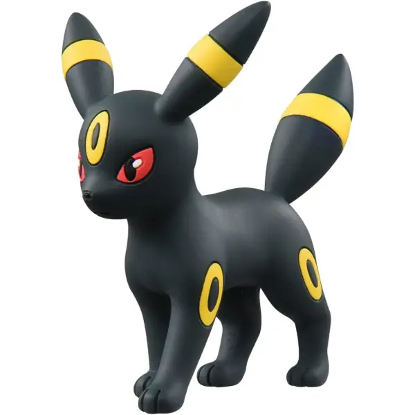 Figura Takara Tomy Moncolle Pokemon Umbreon nera da cinque centimetri