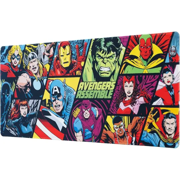 Grupo Erik — Tappetino mouse XXL Personaggi Marvel, 80 × 35 cm