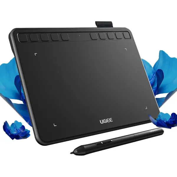 UGEE S640, tavoletta grafica ultrasottile compatta per disegno digitale