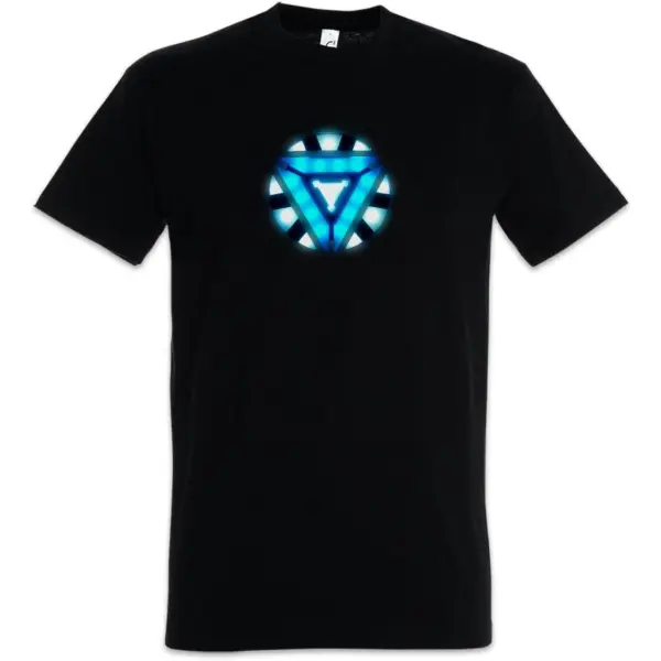 T-shirt nera Urban Backwoods con il reattore Arc terza versione