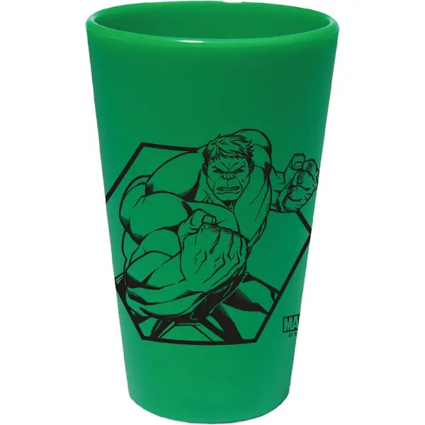 Bicchiere da pinta in silicone Marvel Hulk da 473 ml