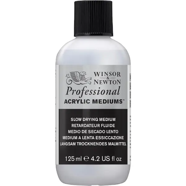 Winsor & Newton Slow Dri, medium ritardante fluido da 125 ml
