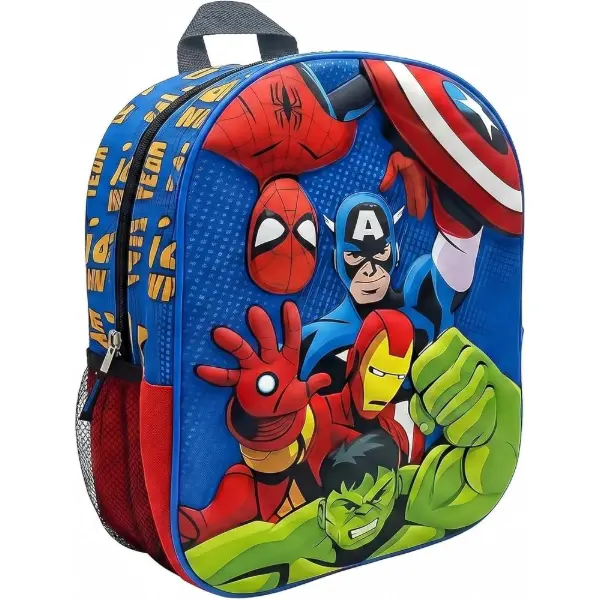 Marvel Avengers — Zaino 3D in EVA con fronte rigido