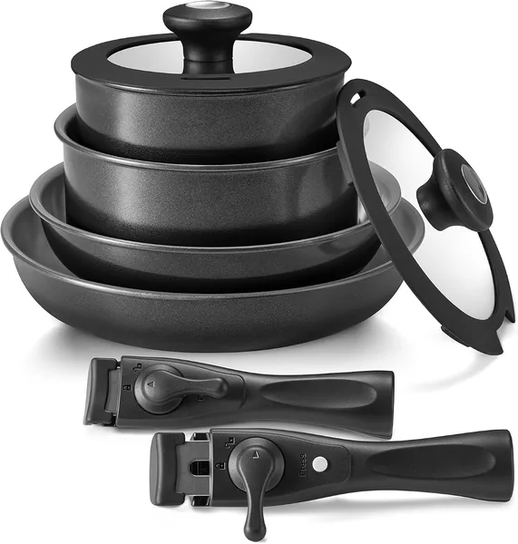 BEZIA — set pentole antiaderenti per induzione — regalo per chi ama cucinare