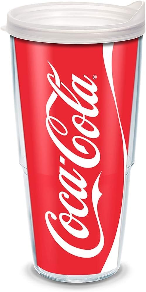 Tervis — Bicchiere lattina Coca-Cola con coperchio