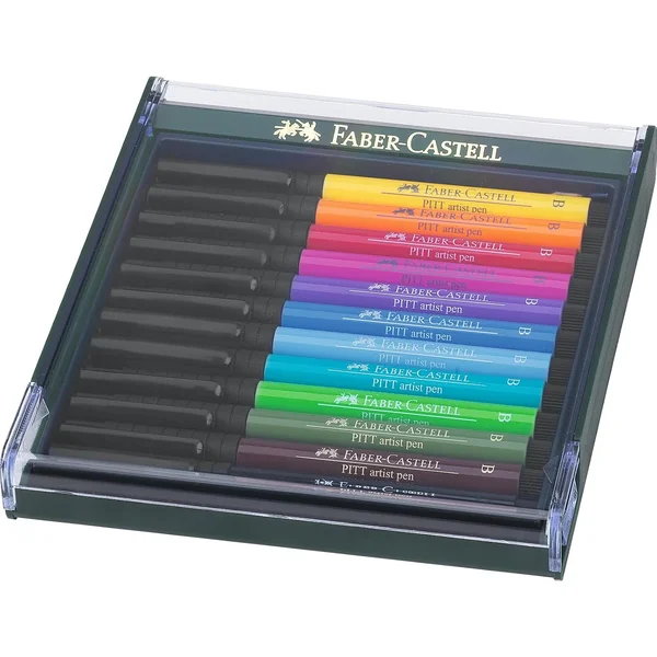 FABER-CASTELL — Pennarelli a Inchiostro Pitt Artist Pen