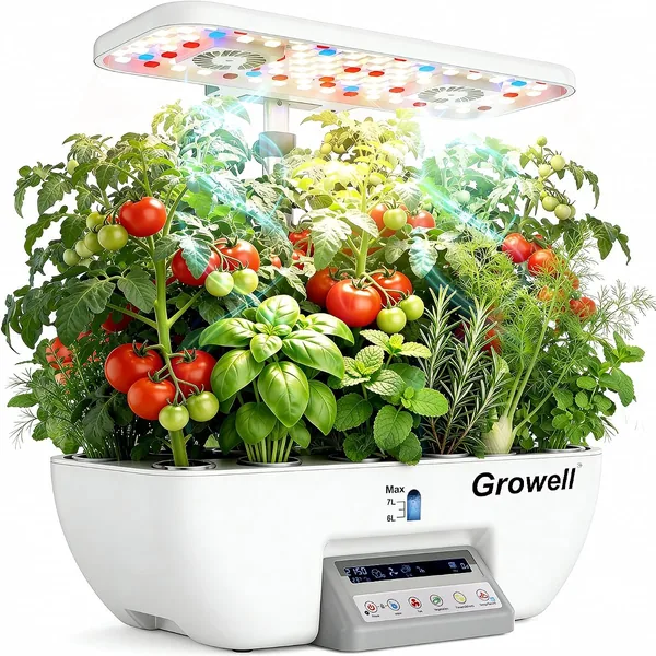 Growell — kit di coltivazione idroponica, 17 cialde — regalo per chi ama cucinare