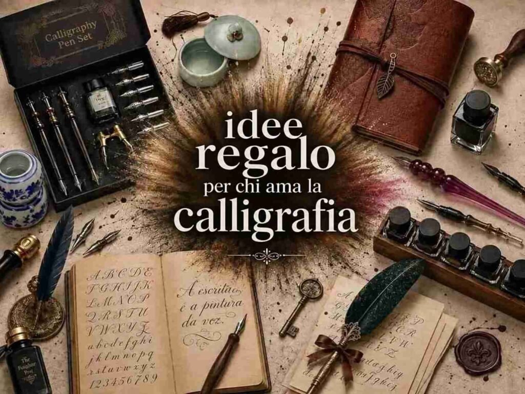 95 Regali per Chi Ama la Calligrafia: Pennini, Inchiostri, Carte e Ceralacca — Guida 2026