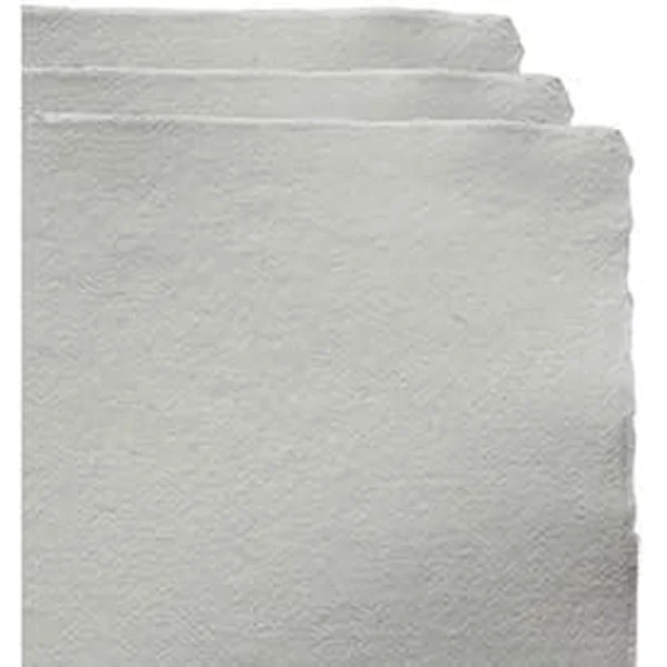 Khadi — Carta per Acquerello Rag 320, 20 Fogli Ruvidi