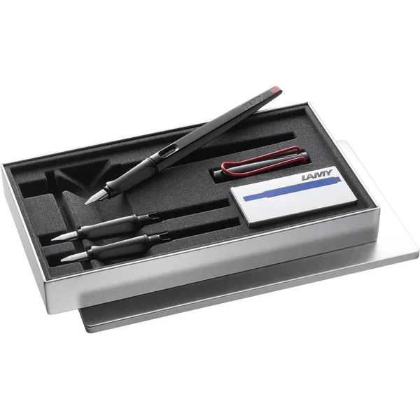 Lamy Set Penne Calligrafiche joy Black con 3 Pennini