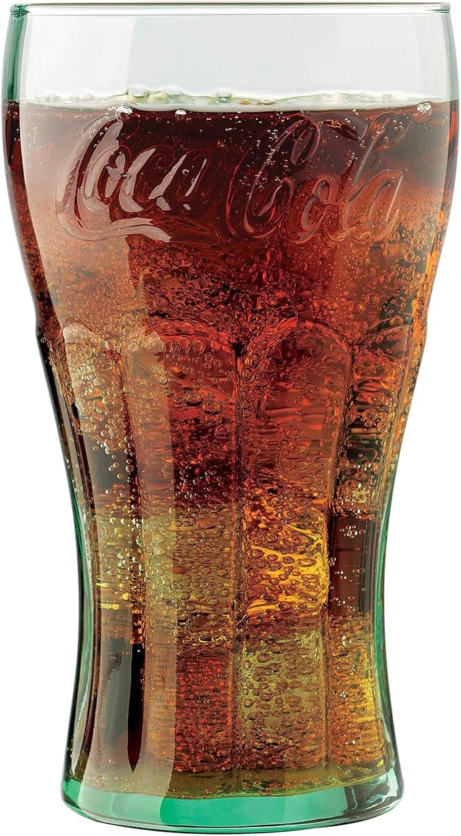 Libbey Coca-Cola — Set di 6 bicchieri tumbler