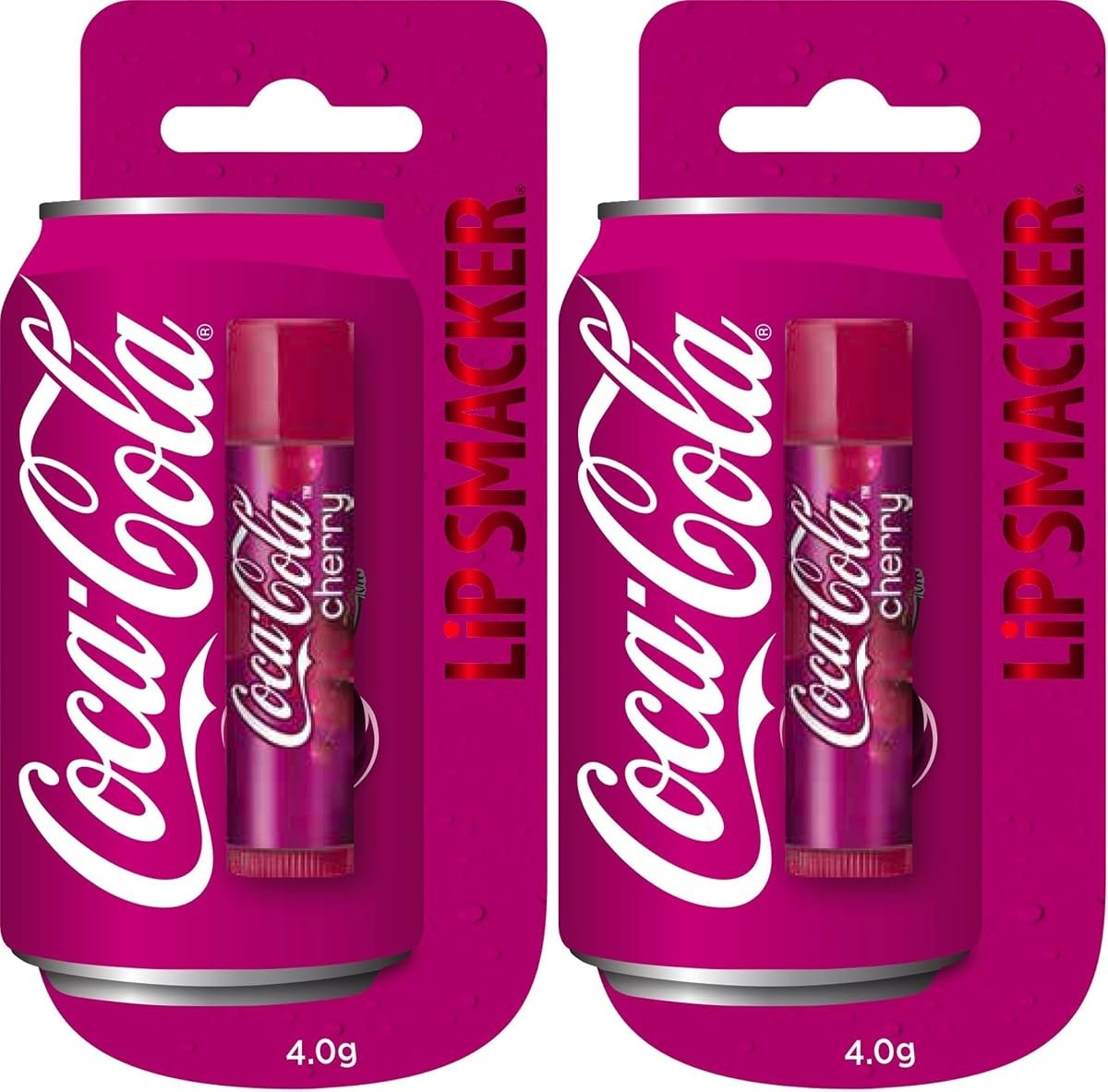 Lip Smacker Coca Cola — Balsamo labbra idratante, confezione da 2