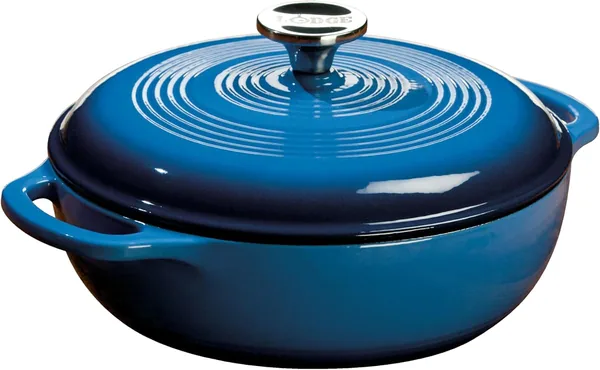Lodge — casseruola in ghisa smaltata 2,84 L — regalo per chi ama cucinare