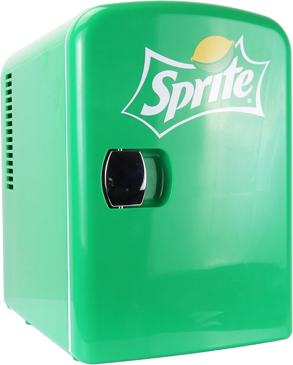 Mini frigo termoelettrico portatile Coca-Cola/Sprite, 6 lattine