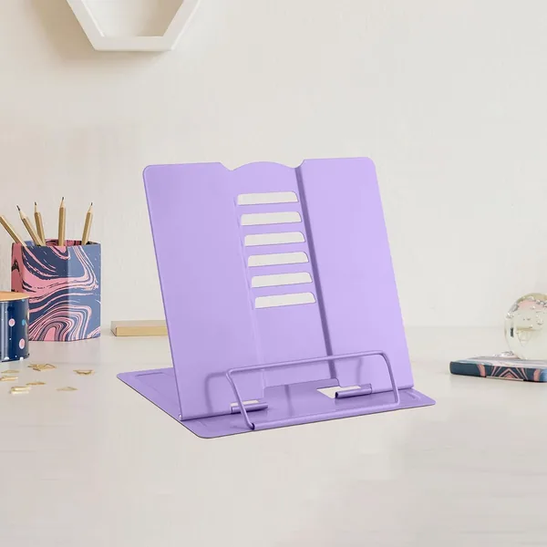 MSDADA — supporto per libri in metallo regolabile — regalo per chi ama cucinare