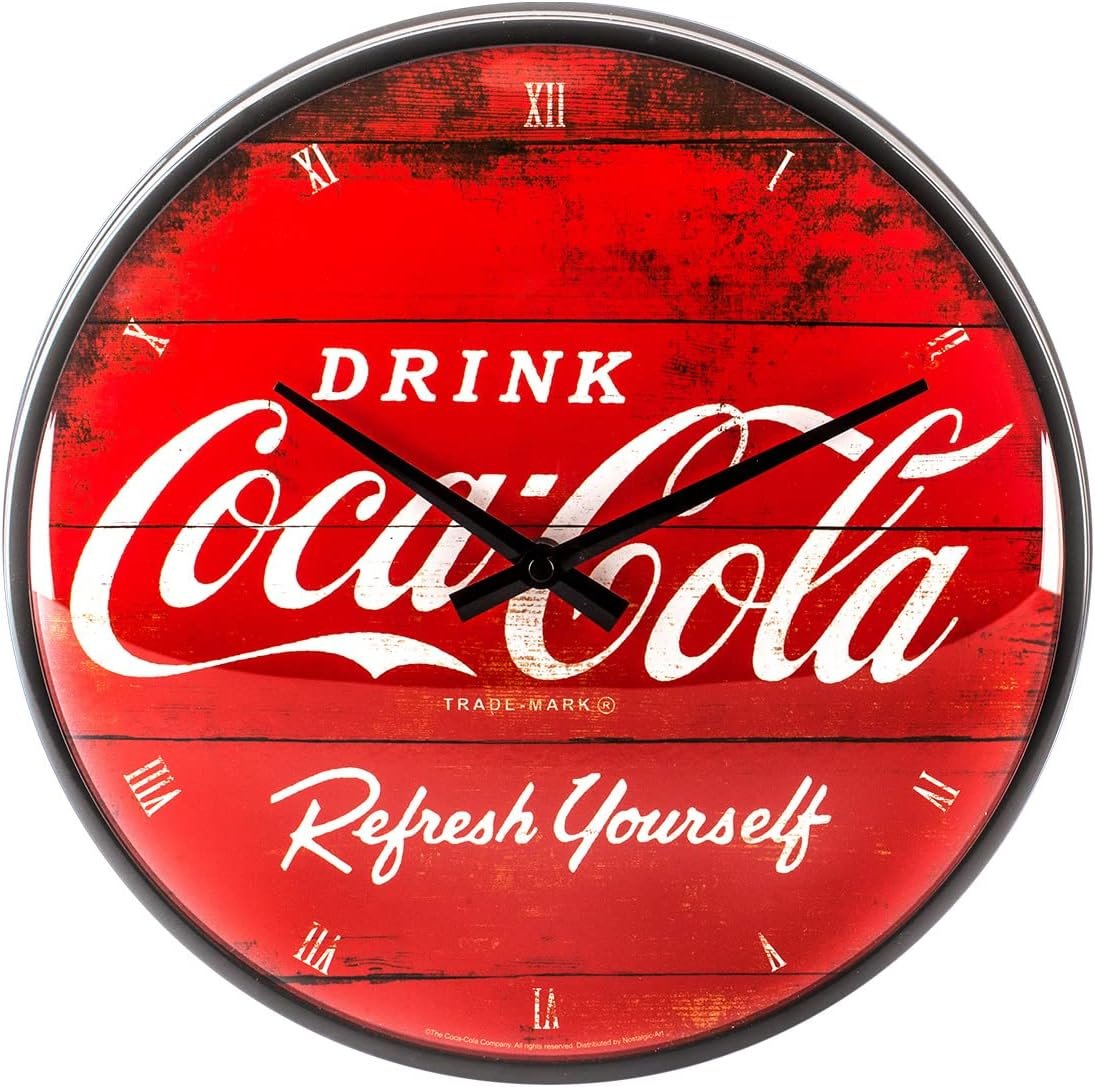Orologio Nostalgic-Art «Refresh Yourself», 31 cm