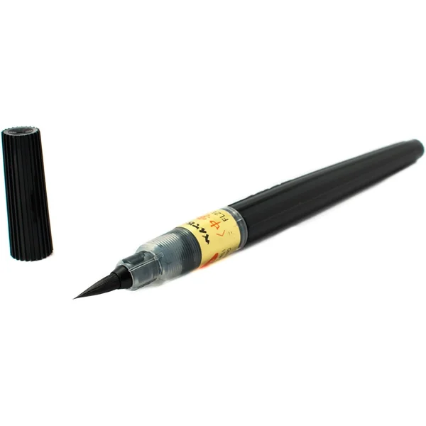 Pentel Fude Pen Ricaricabile a Inchiostro Nero