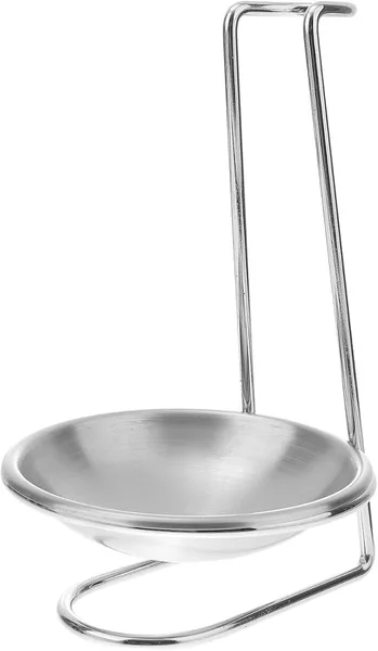 Poggiamestolo a cigno 2 in 1 in acciaio — regalo per chi ama cucinare