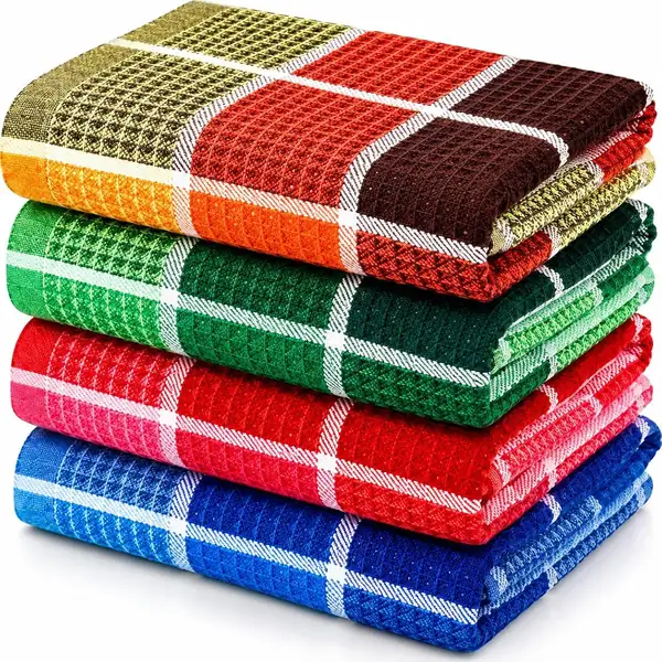 Set di strofinacci in cotone super assorbente — regalo per chi ama cucinare