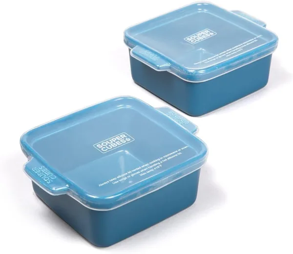 Souper Cubes — set di 2 teglie in gres porcellanato — regalo per chi ama cucinare