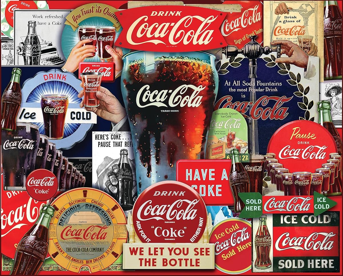 Springbok — Puzzle Coca-Cola «Decenni di tradizione», 1000 pezzi