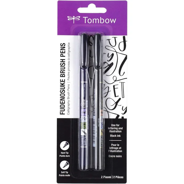 Tombow 62038 — Penna Fudenosuke con Punta Dura
