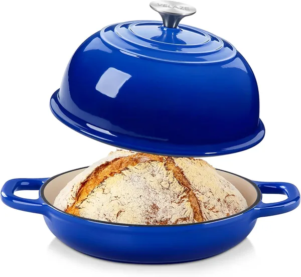 Velaze — pentola in ghisa smaltata 4,8 L — regalo per chi ama cucinare
