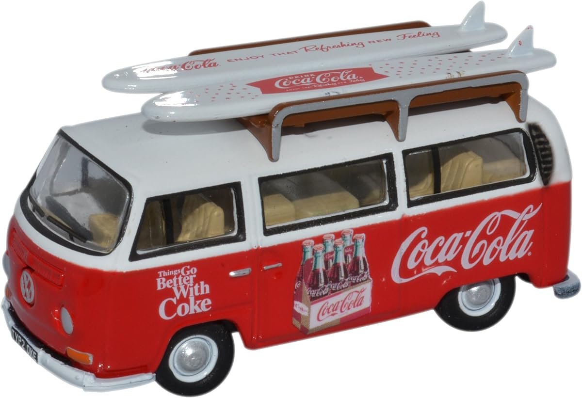 Volkswagen T2 Coca-Cola — Modellino già montato