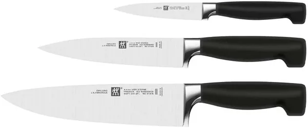 ZWILLING Four Star — set di 3 coltelli — regalo per chi ama cucinare